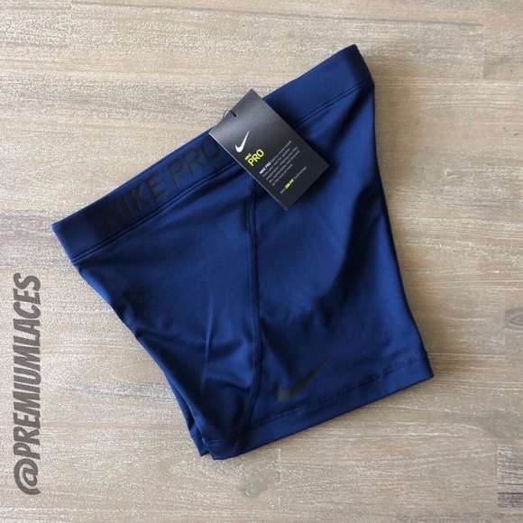 Nike Pants - NIKE PRO DRI FIT 3” TRAINING SPANDEX SHORTS | NAVY
